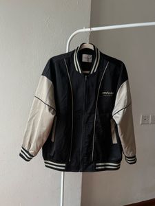 Harajuku Vintage Beige/Black UNISEX Bomber