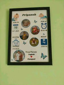 Personalized Birthday Photo Frame DM:7386361392