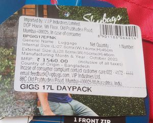 Skybag Pink Backpack