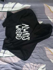 cropped hoodie