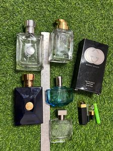 Empty Bottle Gucci, Versace, Azzaro Perfume Empty Bottles