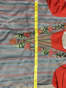 Embroidered Suit Set