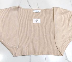 Beige Bolero Shrug