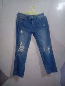 Ripped Denim Jeans