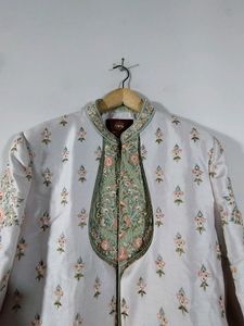 Lavender And Mint Sherwani Kurta (Men&#39;s)