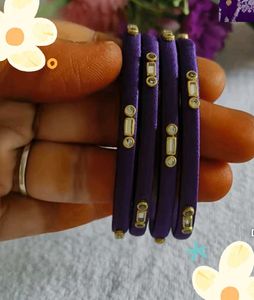 silk thread Bangles set