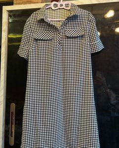 Black & White Mini Dress (size M)