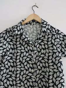 Black Printed Shirt (Women&#39;s)