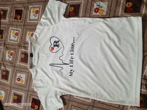 White Graphic T-Shirt