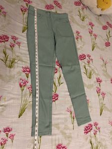 Skinny Sea Green Jegging