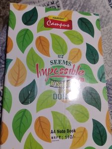 Harish Campus A4 Notebook For Sale