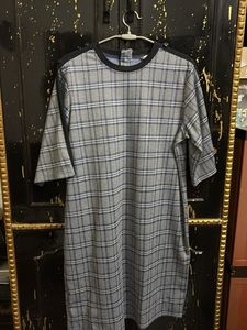 AND Plaid Shirt Tunic