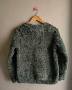 Crop Fleece Sweater