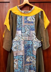 Unique Bohemian Patchwork Dress