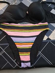 combo Of Four Imported Fabric Bra N Panty  a