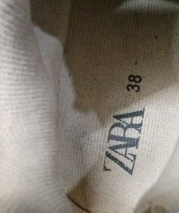 Zara White Basic Shoes