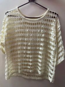 Crochet Knit Top