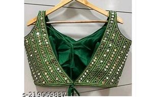 Women&#39;s Mirror Work Traditional Blouse