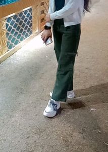 Cargos Olive Jean