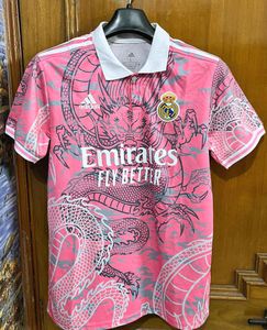 ADIDAS REAL MADRID PINK DRAGON JERSEY SIZE L
