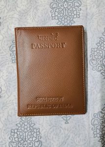 Tata International Brown Leather Wallet