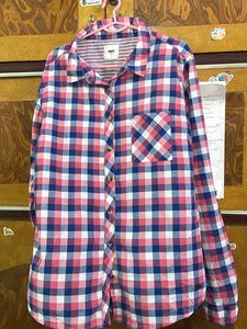 Max Checked Flannel Cotton Shirt XL