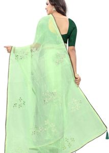 Elegant Green Saree