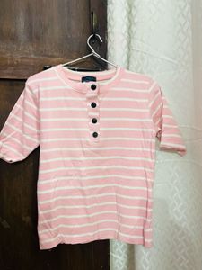 Striped Button-Up Top *(Combo)*