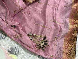 Lavender Saree