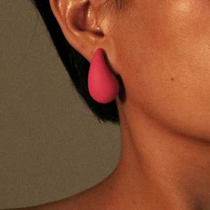 Pink Teardrop Earrings