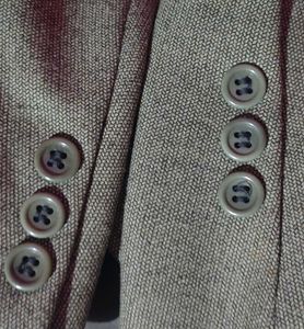 Vintage FACIS  90s Grey Silver Coat