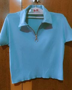 Sky-Blue Top