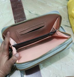 Grey Colour Girlish Sling Bag