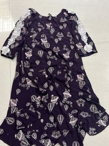 Balloon Print Dress