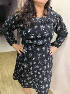 Floral Print Midi Dress