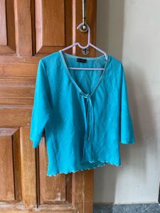 Mesh Cardigan Shrug