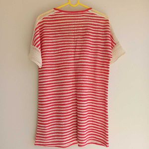 Red Striped Top