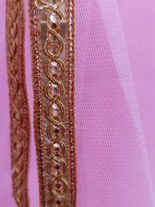 Pink Net Dupattaa