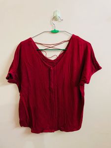 Maroon Top