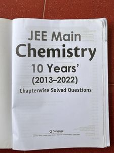 JEE Main Chemistry 2013-2022