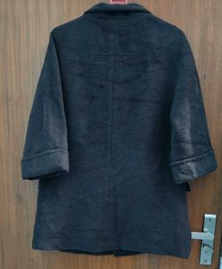ANNE KLEIN Wool Blend Coat