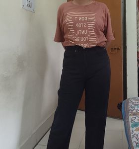 High Waisted Mom Fit Jeans