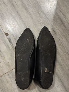 Ginger Black Ballerinas