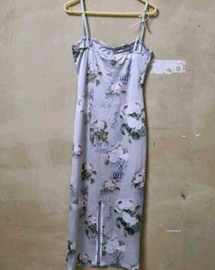 Floral Midi Bodycon Dress