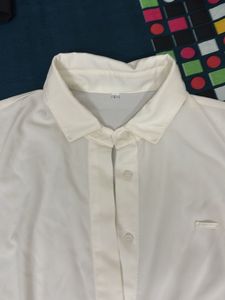 White Button-Down Shirt