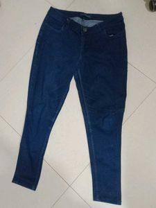 Dark Blue Denim Jeans