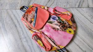 Floral Print Backpack