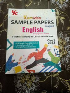Xam Idea Sample Paper With Solution