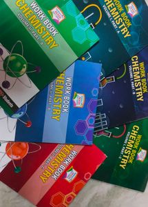 Class-11 & 12  Chemistry Workbooks (6 Books)