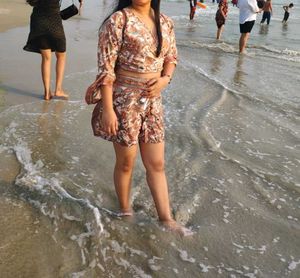 Stylish Brown Print Co-ord Set